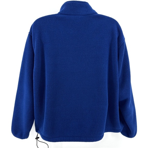 Woolrich Fleece Jacket Men's XL Royal Blue Full Zip Polartec Outdoor - Picture 4 of 11